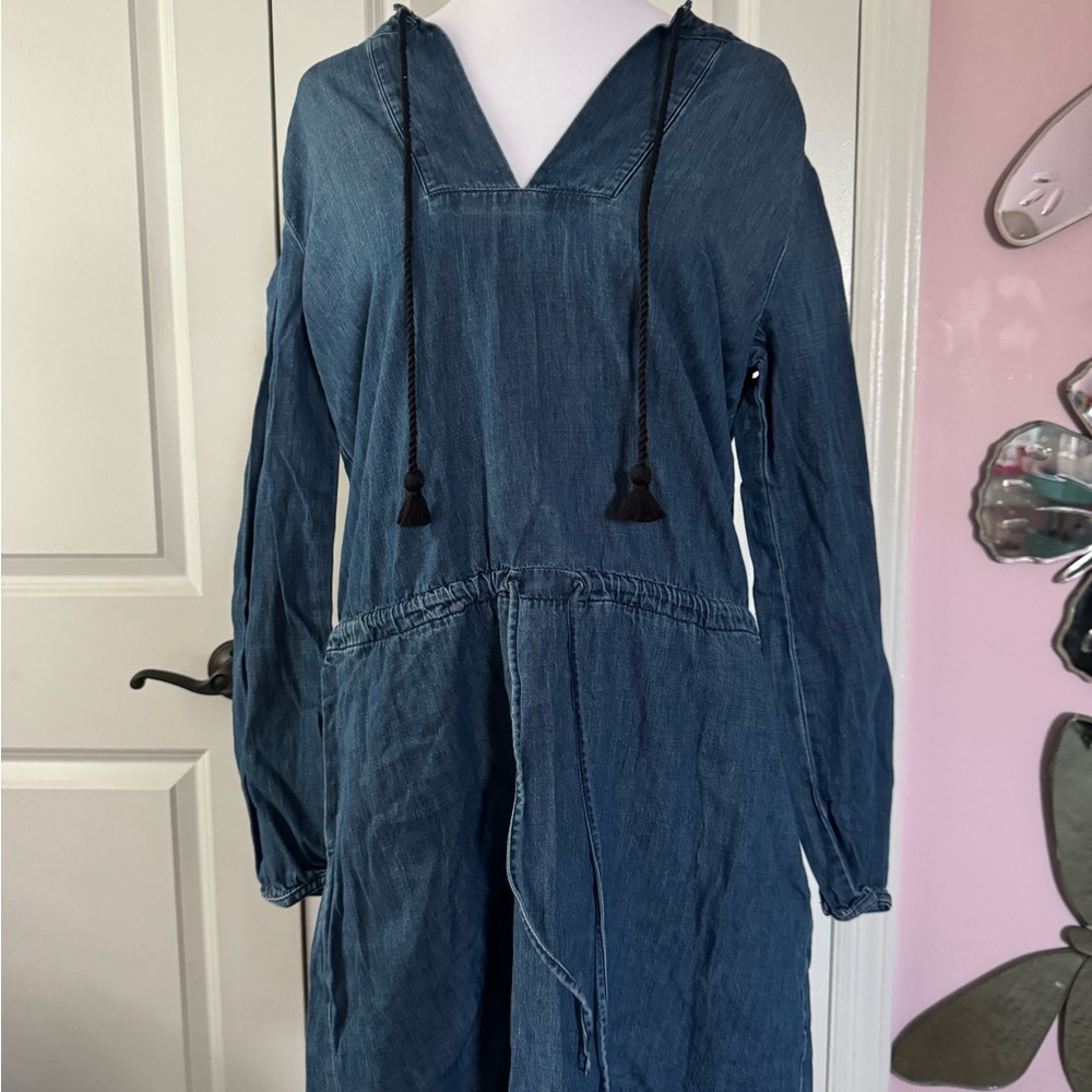 GAP Blue Denim Dress